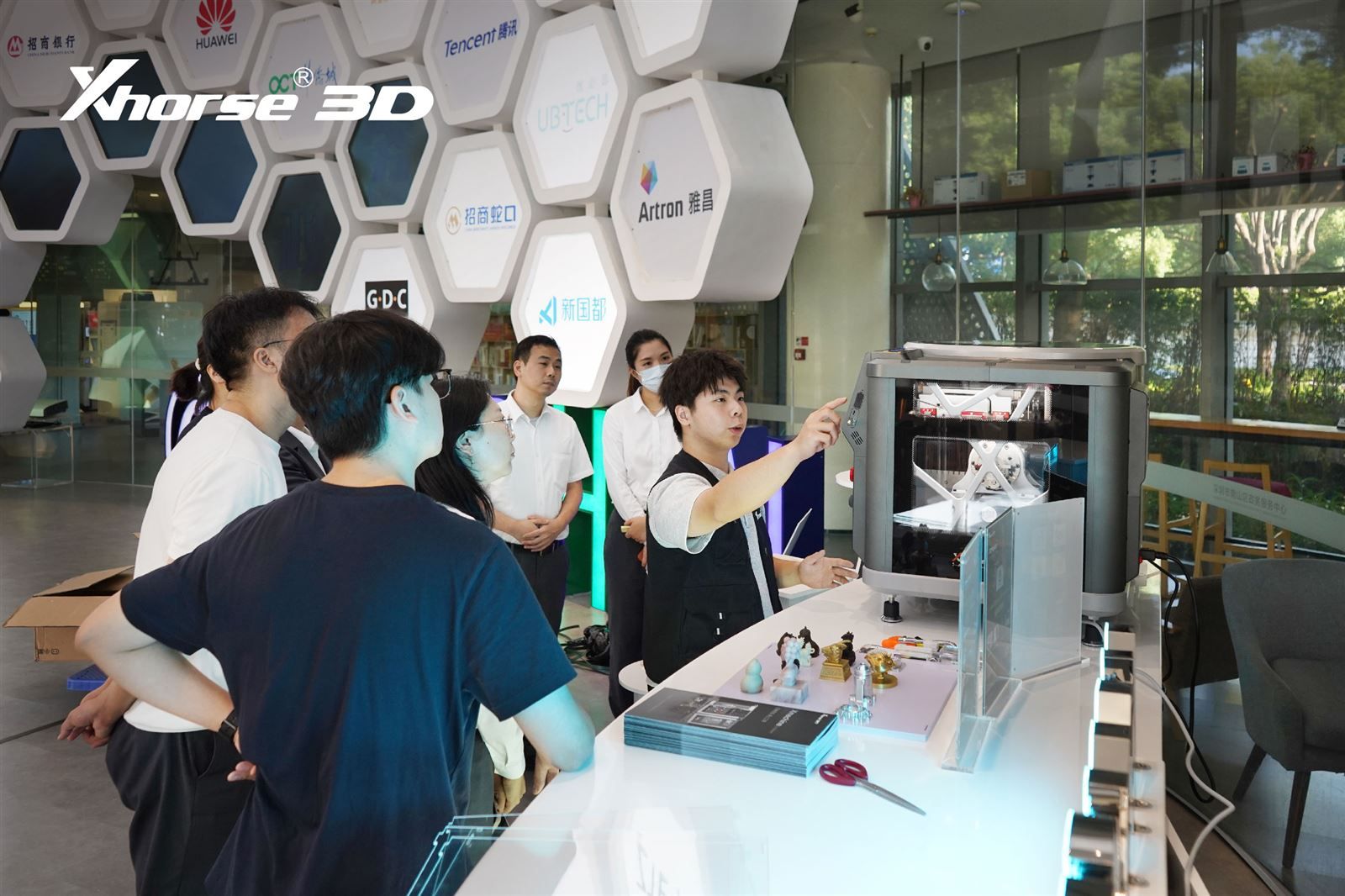 Xmachine桌面五轴设备现场演示